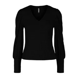 PIECES Bluza Christy, črna