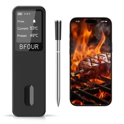 BFOUR Brezžični termometer za meso z aplikacijo