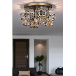 Opviq Luster 2598427, Zlatne boje