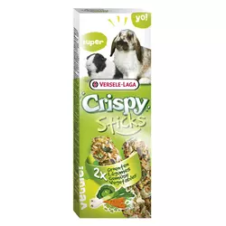 Crispy: Poslastica za zečeve i morske prasiće Vegetables Sticks, 110 gr
