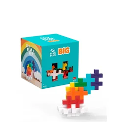 Konstrukcijski komplet Plus-Plus BIG Rainbow Mix - 100 kosov (4354)