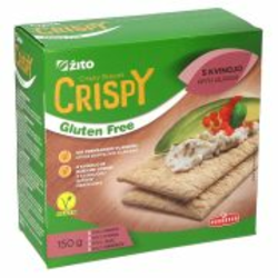 KRUHKI S KVINOJO CRISPY, BREZ GLUTENA, ŽITO, 150G