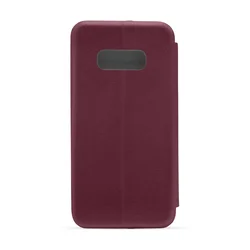 Maska za telefon ROYAL FLIP COVER za Samsung S10e, Bordo