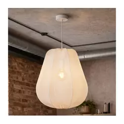 Brilagi - LED luster na sajli ARVEN 1xE27/8W/230V, prečnika 37 cm, bela