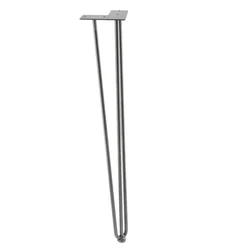 GTV Hairpin nogara za sto sa 3 šipke Arto h-406, Crna