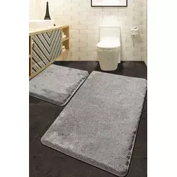 Lessentiel Maison Set 2 prostirke za kupatilo Sivi