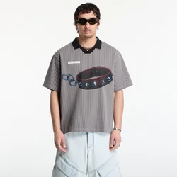 Majica PLEASURES Pet Polo Charcoal S