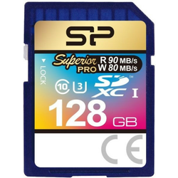 Silicon power 128GB,SDXC UHS-I U3 4K SDR104 mode memorijska kartica ( SDSP128GU3/Z )