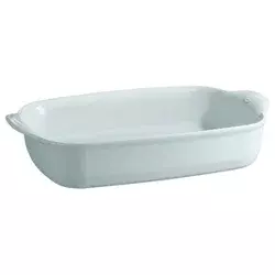 Rectangular oven dish, ceramics, 42.5x28cm/4L, Ecume - Emile Henry