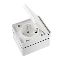 Priključnica dvopolna OG IP54 pvc ( 16632 )