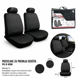 KMT Presvlake za prednja auto sedišta