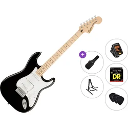 Fender Squier Affinity Series Stratocaster MN WPG Standard SET Black Električna kitara