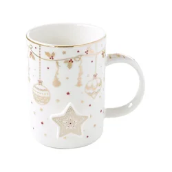 Porcelain mug, 370 ml, CHRISTMAS LIGHTS - Nuova R2S