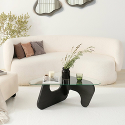 HANAH HOME Sto za dnevnu sobu Freya Anthracite