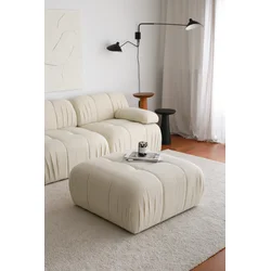 Lessentiel Maison Tabure 89x43x89cm, Belo