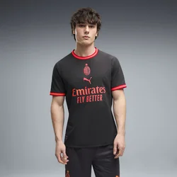 PUMA AC Milan 26/27 Third Authentic Jersey Men, Men, Flat Dark Gray/Glowing Red, XXL