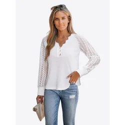 Cupshe Bluza Long Sleeve bela