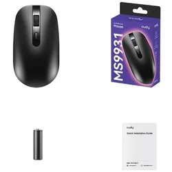 Cudy MS9931, bežicni miš 2.4GHz, optieki USB 800-1600 DPI,Black,109 mm