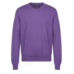 DOLCE & GABBANA Pulover Dolce & Gabbana Pullover lila