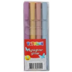 Papyllon flomasteri glitter 4/1