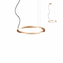 Redo 01-2203 - LED luster na sajli UNION LED/34W/230V 3000K O 60 cm zlatna
