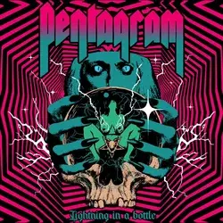 Pentagram - Lightning In A Bottle (Limited Edition) (Striped Magenta/White/Blue Coloured) (LP)