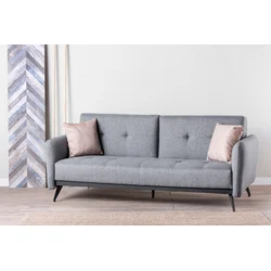 Atelier del Sofa Trosed na razvlačenje Ron 190x125cm Sivi