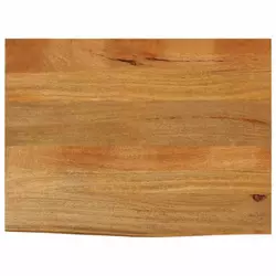 Stolna ploča sa živim rubom 80x60x2,5 cm od masivnog drva manga