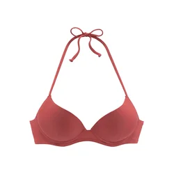 LASCANA Bikini zgornji del  rjasto rjava