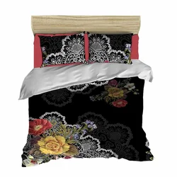 Lessentiel Maison Komplet posteljina 115, 160x220cm, Crna