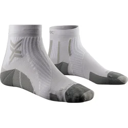 X-BIONIC X-SOCKS Run Perform Ankle nogavice, bela/siva (EU 45-47)