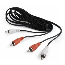 GEMBIRD CCA-2R2R-6 audio kabal 2 x činč - 2 x činč, 1,8m