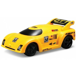 Model of Car 1:55 Bburago Go Gears Car Pull Back Yellow BU 30270