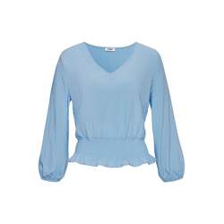 BUFFALO Bluza svetlo modra
