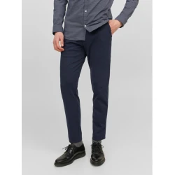 JACK & JONES Chino hlače MARCO, modra