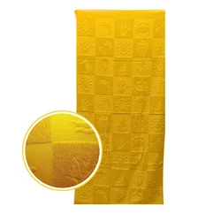 Dekor Dom Plažni peškir Beach Master 70x150cm, Shell Golden