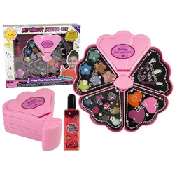 Lean-toys Set ličil v roza školjki