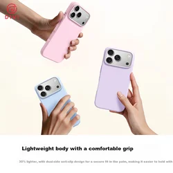 Divi Maska za mobilni telefon iPhone 17 Pro Max, Roza