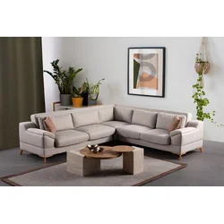 ATELIER DEL SOFA Ugaona sofa-krevet Aqua Corner (L3 + C + 2R)