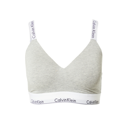 Light Lined Bralette P7a Grey Heather