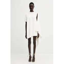 Coperni Oversize obleka iz viskoze Zero Waste Draped