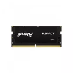Kingston Radna memorija SODIMM, DDR5, 32GB (2x16GB kit) 6400MT/s, KF564S38IBK2-32, FURY Impact Black, XMP