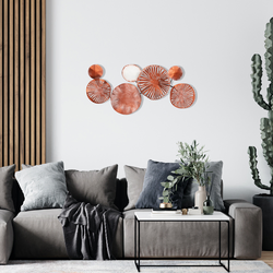 Wallity Zidna dekoracija Astrid-CH102-4, 79x35 cm, Šarena