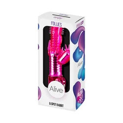 Alive Rabbit vibrator Cosmic Follies Pink
