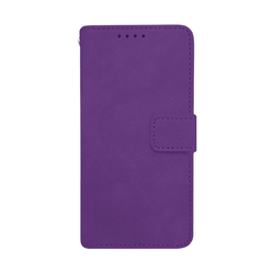 Maska za telefon LEATHER LUX FLIP za Iphone 15, Ljubičasta