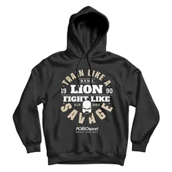 Train like a Savage Hoodie, Black - L