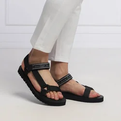 Sandale — CALVIN KLEIN • Poklon — brisača CK