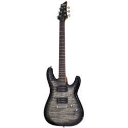 Schecter C-6 Plus Charcoal Burst električna gitara