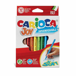 Carioca JOY Set fixk s plstiščem konice 12 kosov