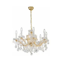 Kolarz 3149.88.3.KoT - Kristalni luster MARIA LOUISE 8xE14/40W/230V 24K zlato